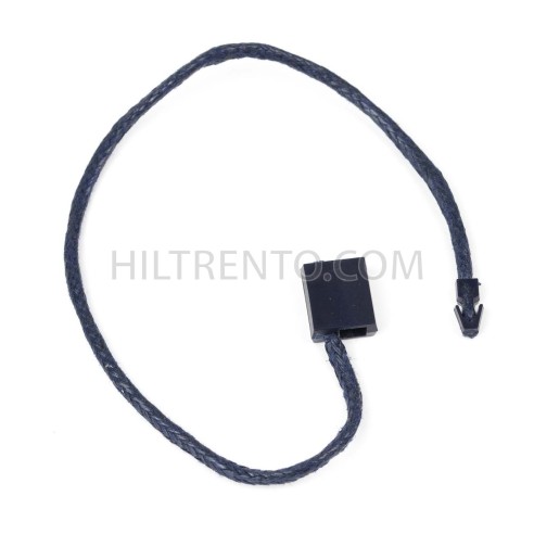 Marchamo plano cuadrado hilo cuerda azul marino - 1000 uds