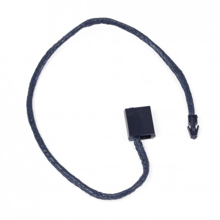 Marchamo plano cuadrado hilo cuerda azul marino - 1000 uds