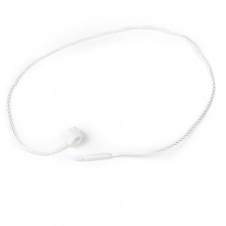 Marchamo redondo cierre lateral blanco - 1000 uds