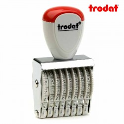 Sello numerador manual 3 mm 8 dígitos Trodat classic 1538
