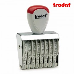Sello numerador manual 5 mm 8 dígitos Trodat classic 1558
