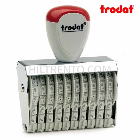 Sello numerador manual 5 mm 10 dígitos Trodat classic 15510
