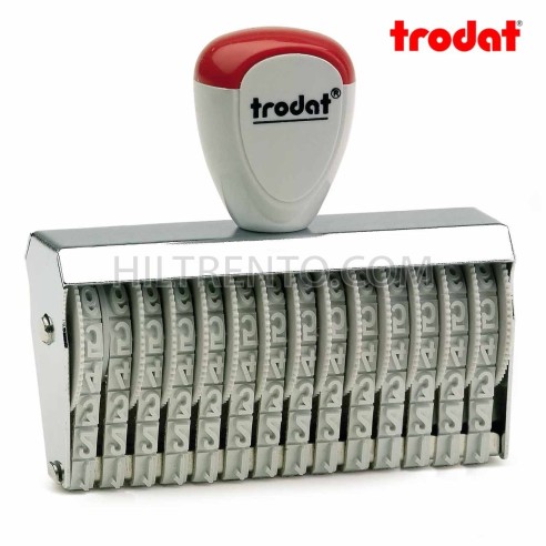 Sello numerador manual 5 mm 14 dígitos Trodat classic 15514