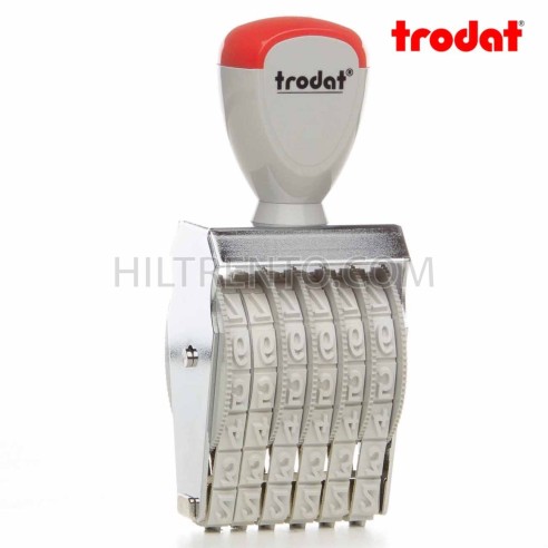 Sello numerador manual 7 mm 6 dígitos Trodat classic 1574