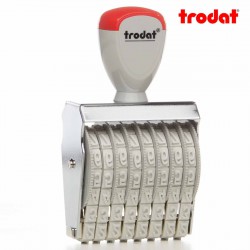 Sello numerador manual 7 mm 8 dígitos Trodat classic 1578