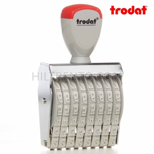 Sello numerador manual 7 mm 8 dígitos Trodat classic 1578