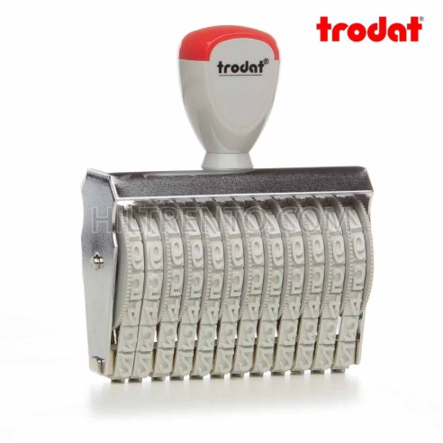 Sello numerador manual 9 mm 12 dígitos Trodat classic 15912