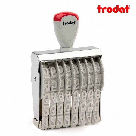 Sello numerador manual 15 mm 8 dígitos Trodat classic 15158