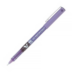 Bolígrafo PILOT V5 Violeta - Caja 12 uds