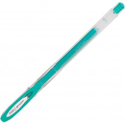 Bolígrafo resistente al agua Uniball Signo Gel UM-120AC blanco - Caja 12 uds