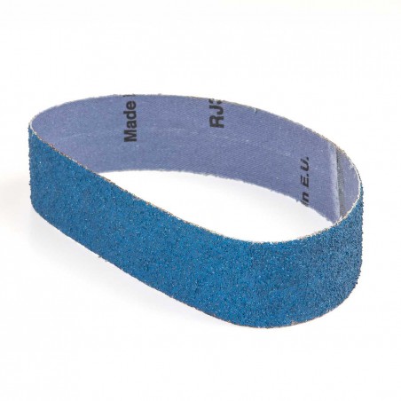 Banda de lija tela azul 435x35 mm grano 36 - x10 uds