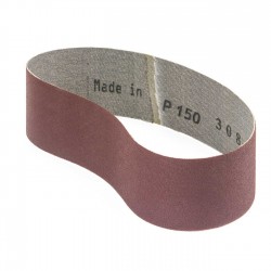 Banda de lija tela roja 471x50 mm grano 150 - Pack 10 uds