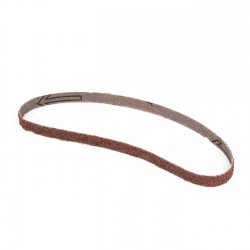 Banda de lija tela roja 435x10 mm grano 24 - Pack 10 uds