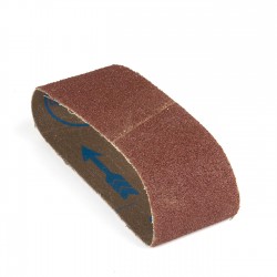 Banda de lija tela roja 283x50 mm grano 40 - Pack 10 uds