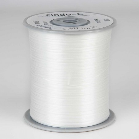 Cintilla dobladillar continua blanca 1.0 mm - 2000 mts