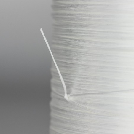 Cintilla dobladillar continua blanca 1.0 mm - 2000 mts