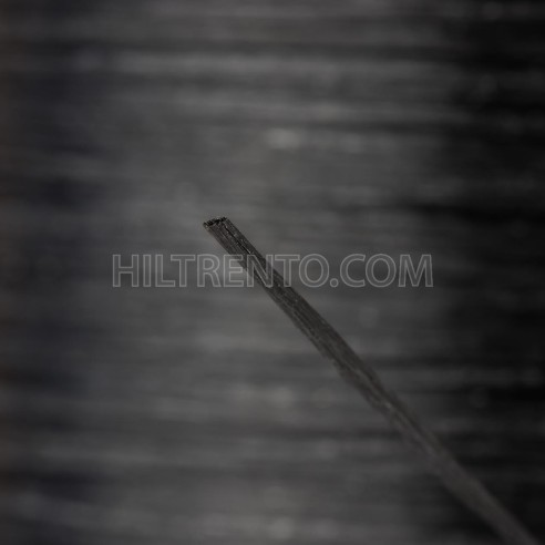 Cintilla dobladillar continua negra 1.0 mm - 2000 mts