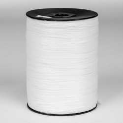 Cintilla dobladillar trenzada blanca 1.0 mm - 1400 mts