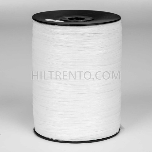 Cintilla dobladillar trenzada blanca 1.0 mm - 1400 mts