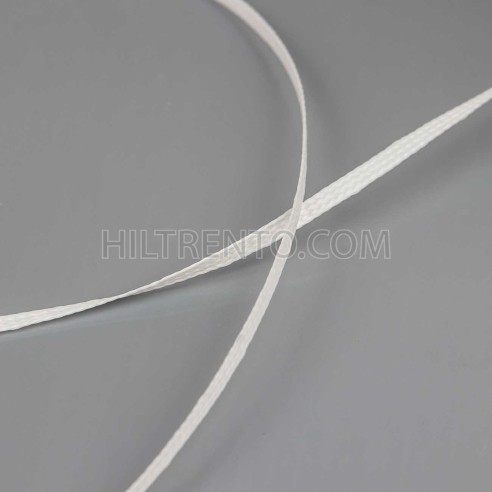 Cintilla dobladillar trenzada blanca 1.0 mm - 1400 mts