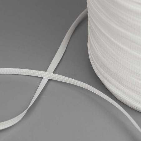 Cintilla dobladillar trenzada blanca 3.0 mm - 1000 mts
