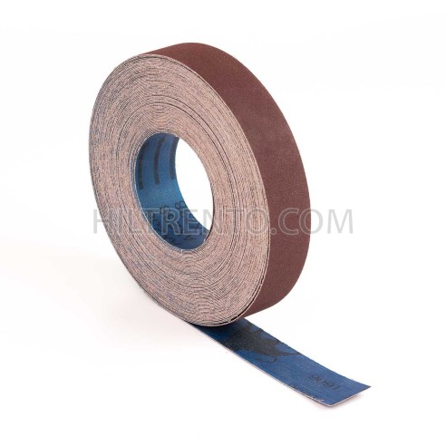 Rollo de lija tela Gr.120 33 mm x 25 m