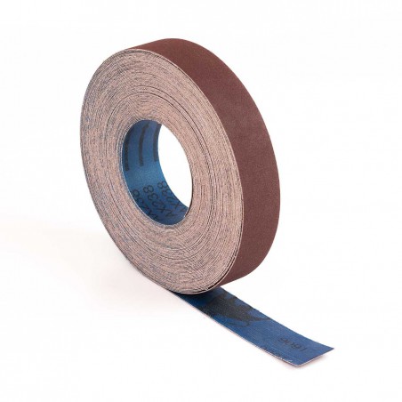 Rollo de lija tela Gr.120 33 mm x 25 m