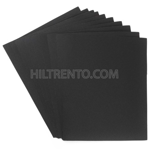 Papel de lija al agua 230x280 mm grano 400 - Pack 10 hojas
