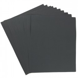 Papel de lija al agua 230x280 mm grano 1200 - Pack 10 hojas
