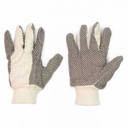 Guantes algodón con puntos de pvc