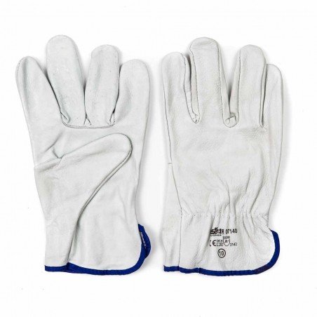 Guantes piel flor vacuno Issa line 07140