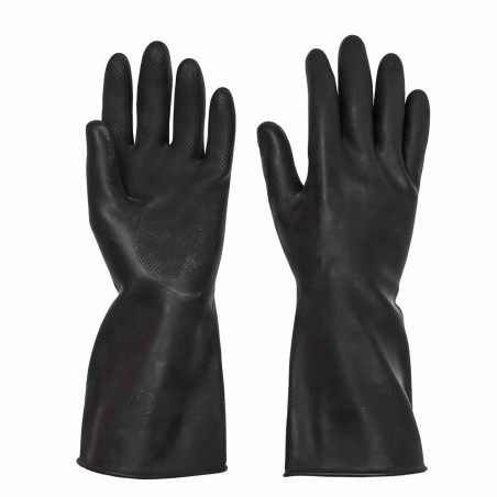 Guantes látex reforzado flockado en algodón Polyco Duo plus 60