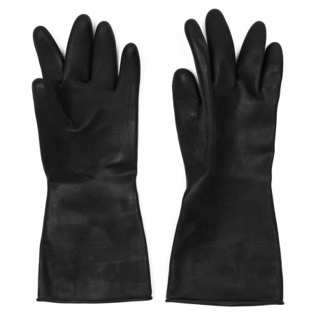 Guantes látex reforzado flockado en algodón Polyco Duo plus 60
