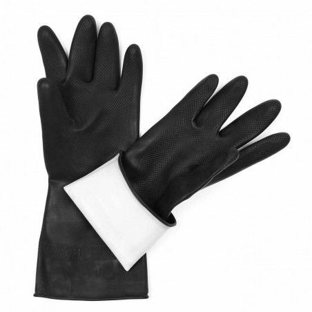 Guantes látex reforzado flockado en algodón Polyco Duo plus 60