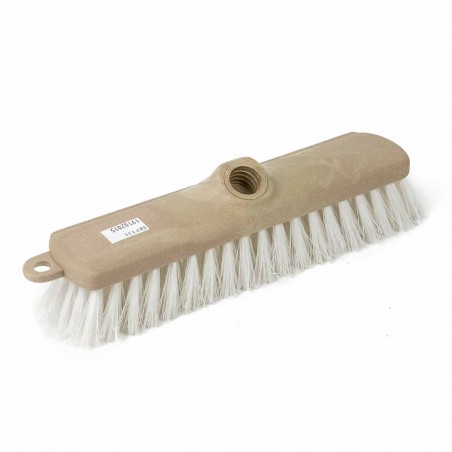 Cepillo buque escoba nylon blanco