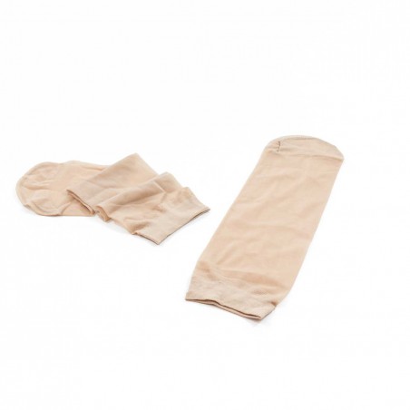 Media zapatería color carne - pack 100 uds