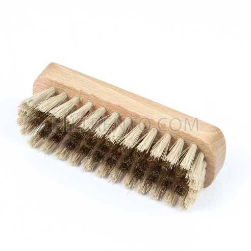 Cepillo manual latón-sintético sin mango para ante