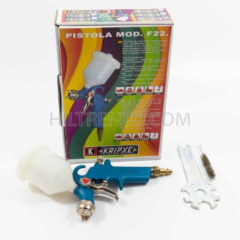 Pistola gravedad Kripxe F-22 160 ml 0.5 mm