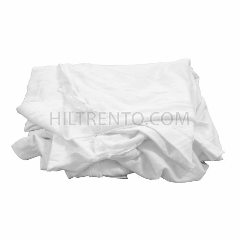 Trapos industriales punto blanco algodón ref.205 - Pack 5 kg