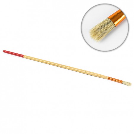 Pincel plano barnizado (Números 6 a 28)