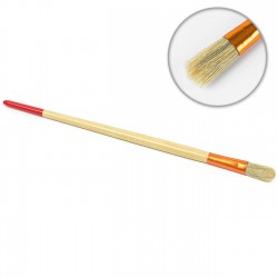 Pincel cabo lata plano barnizado Nº 14 - Caja 24 uds