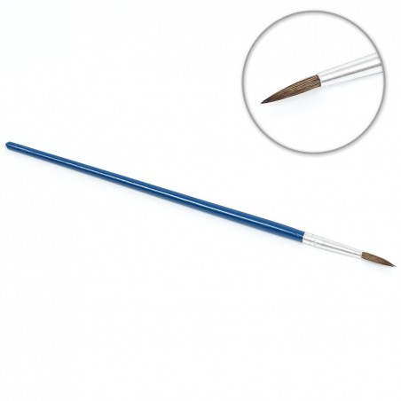 Pincel redondo acuarela pelo pony Nº 5 - Pack 12 uds