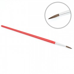 Pincel redondo acuarela pelo pony Nº 6 - Pack 12 uds