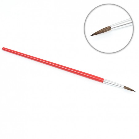 Pincel redondo acuarela pelo pony Nº 6 - Pack 12 uds