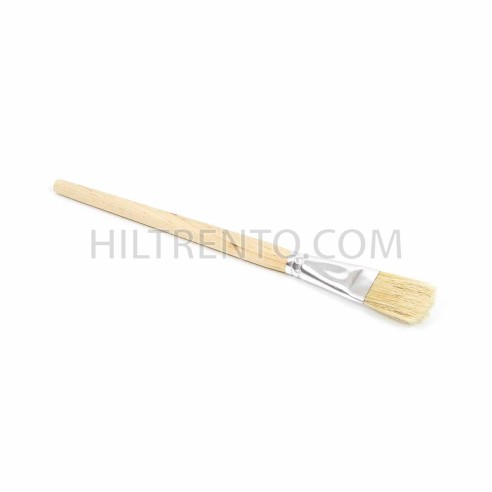 Brocha plana mango madera corto Nº 5 - Caja 12 uds