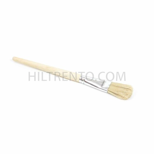 Brocha plana mango madera corto Nº 6 - Caja 12 uds