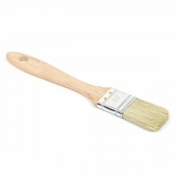 Paletina mango madera doble cerda blanca Nº 12 - Pack 12 uds