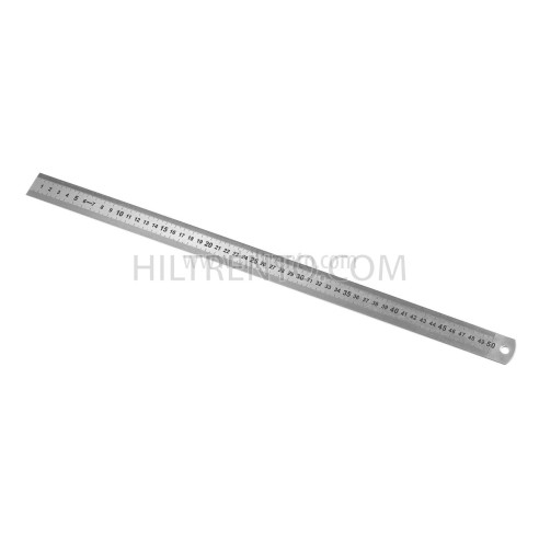 Regla metálica semi rigida 50 cm