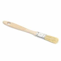 Paletina mango madera doble cerda blanca Nº 9 - Pack 12 uds