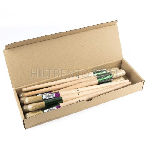 Pincel cabo lata redondo competidor Nº 22 - Caja 12 uds